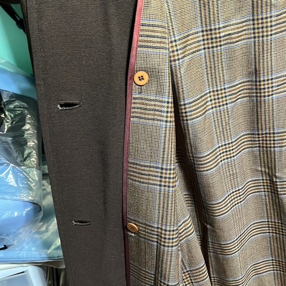 Espresso Brown full length wool coat - Picture 4 of 10